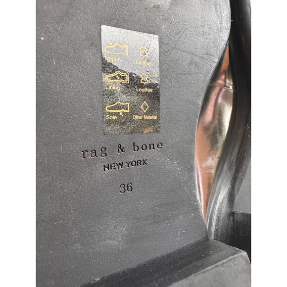 rag & bone Women's Maxwell Square Toe Slip On Loafer Flats size 36/ US 6 - Picture 10 of 14